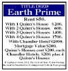 Earth Prime Property Card (Front)