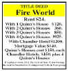 Fire World Property Card (Front)