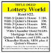 Lottery World Property Card (Front)